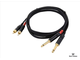 Картинка кабеля Cordial CFU 1.5 PC RCA—джек моно 6.3мм male