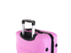 Пластиковый чемодан  Impreza Freedom розовый размер M