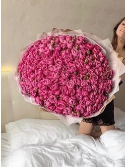 101 кустовая пионовидная роза