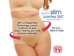 Корректирующие  на 360°  живот трусики Genie Slim