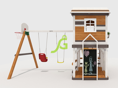 Детская площадка IgraGrad Домик 1 мод.1