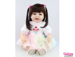 Кукла реборн — девочка "Дарина" 55 см