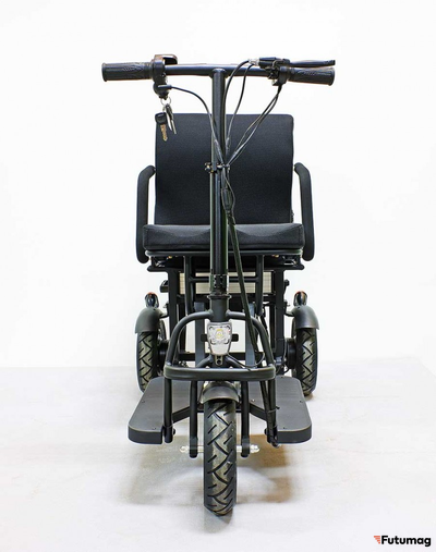 Трицикл GreenCamel Кольт V700 (48V 2x350W) Чёрный 15Ah