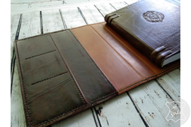 мужской ежедневник - органайзер из натуральной кожи