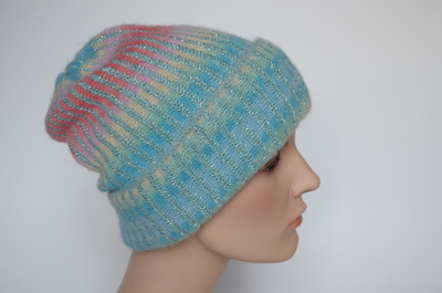 Шапка бирюзового цвета Вицио Италия