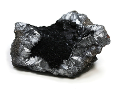 Пиролюзит, жеода, Марокко (42*40*20 мм, 36 г) №24712