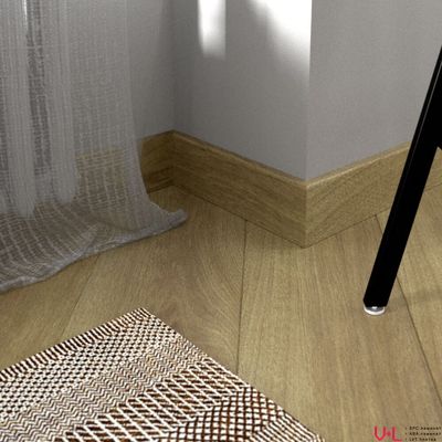 Плинтус Fine Floor Дуб Квебек FF-1508/1408