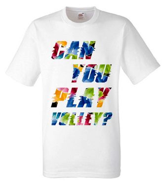 Футболка Can You Play Volley