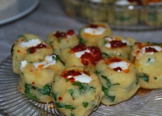 PATATES MANTISI - Картофельные манты по турецки