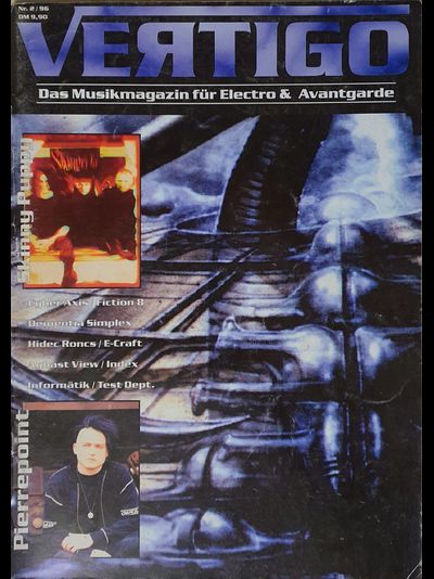 Vertigo Magazine February 1996 Pierrepoint, Иностранные музыкальные журналы, Intpressshop