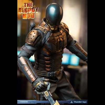Бладспорт (Bloodsport, Идрис Эльба, "Отряд Самоубийц: Миссия навылет") - КОЛЛЕКЦИОННАЯ ФИГУРКА 1/6 scale the BloodyMod (TD2022B) - Thundertoys