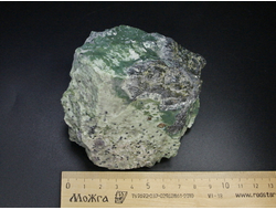 "Тейский жад", Хантигирит, коллекционный образец, Хакасия (79*90*58 мм, 586 г) №24990