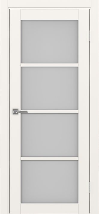 Межкомнатная дверь "Турин-540" белый снежный (стекло сатинато)