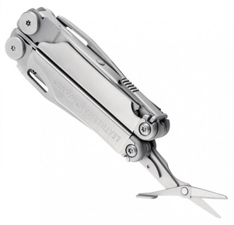 Мультитул LEATHERMAN Wave Plus, 17 функций,  серебристый [832524]