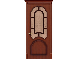 Дверь Межкомнатная "Соната" Ф-15 (Макоре) ПО