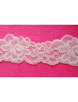 Кружевная тесьма стрейч, 48 мм, арт. ST50008