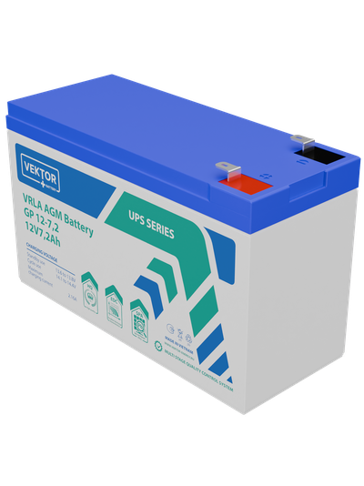 Аккумулятор свинцово-кислотный GP 12-7.2