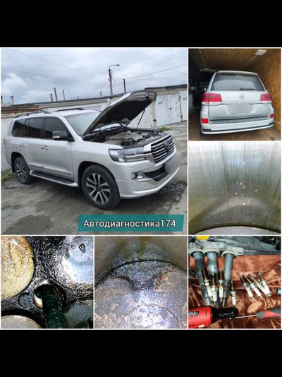 Эндоскопия цилиндров бензинового и дизельного двигателя авто, эндоскопия катализатора Челябинск. Leak test (лик тест) проверка герметичности цилиндров и замер компрессии.