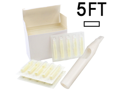 Пластиковые наконечники Белые - 5FT (5 ШТ.)