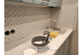 облицовка фартука мозаикой