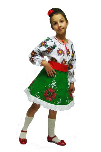 Молдавский национальный костюм 6-9 лет