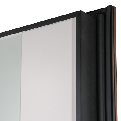 Стальная дверь   Фаворит с матовым зеркалом. Заказная модель.