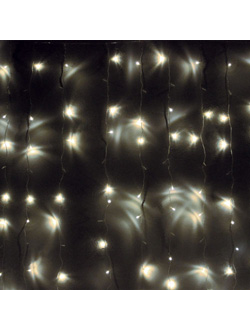 Гирлянда светодиодная занавес 6*6метров белого цвета