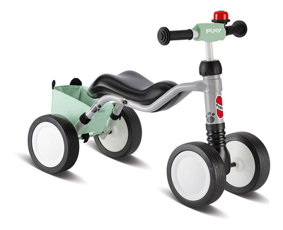 Беговел-каталка Puky Wutsch Panda 3027 grey серый/мятный