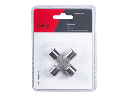 FUBAG Переходник 1/4"FFFF, блистер 1 шт