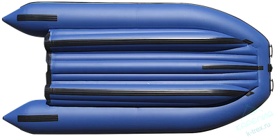 Лодка ПВХ Angler Reef Тритон 420FiНД с интегрированным фальшбортом