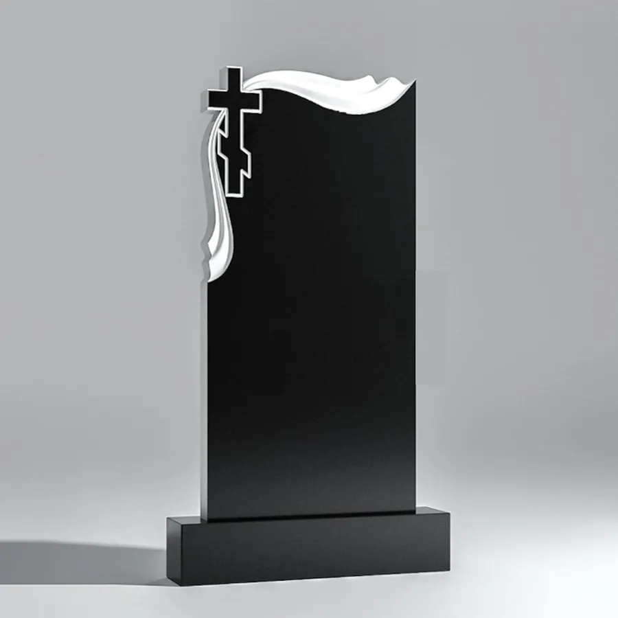 Памятник (габбро-диабаз).
Размеры стелы - 100*50/120*60 см.
Толщина - 5/7/8 см.
Стоимость - от 48000 руб. (за комплект с тумбой и цветником)