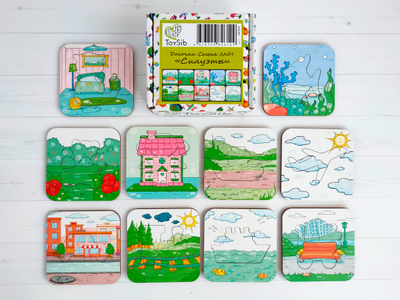 Досочки Сегена ЛАЙТ "Силуэты"