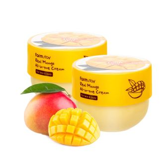 Farmstay Real mango All In One Cream - Универсальный питательный крем для лица и тела