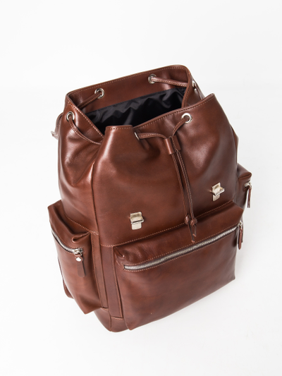 Кожаный рюкзак Voltaggio Premium brown (арт. 3091-53)