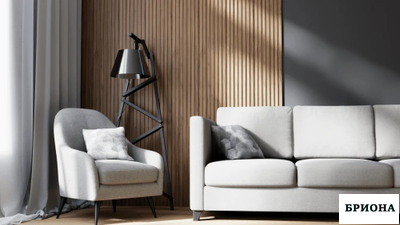 ПАНЕЛЬ СТЕНОВАЯ РЕЕЧНАЯ  МДФ Дуб Крафт Табачный  2800X119X16