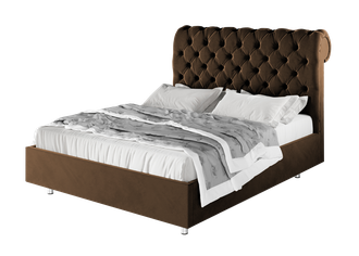 Кровать "Версаль" цвета тёмный шоколад