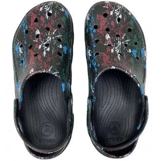 CROCS DUET SPORT CLOG TIE DYE DREAM ЧЕРНЫЕ