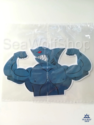 Наклейка сувенир оракал Акула №86