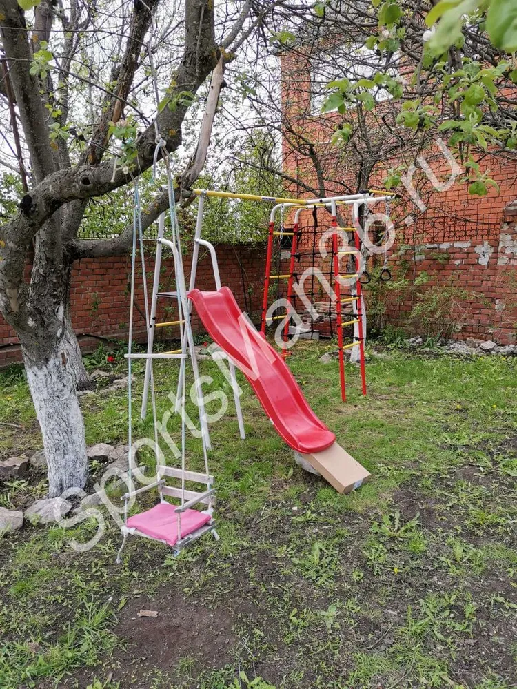 ДЕТСКИЙ СПОРТИВНЫЙ КОМПЛЕКС ДЛЯ ДАЧИ ROMANA БОГАТЫРЬ