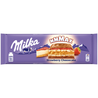 Шоколад Milka Strawberry Cheesecake 300гр (12 шт)