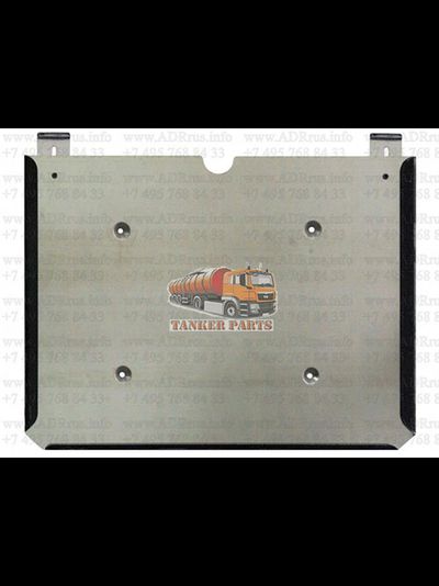 крепление из нержавеющего металла для оранжевой таблички по допог