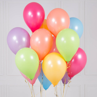 Разноцветные шары ассорти пастель 12 дюймов (30 сантиметров)