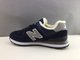 New Balance 574 синие, замша/мех (36-46) Арт: N021F