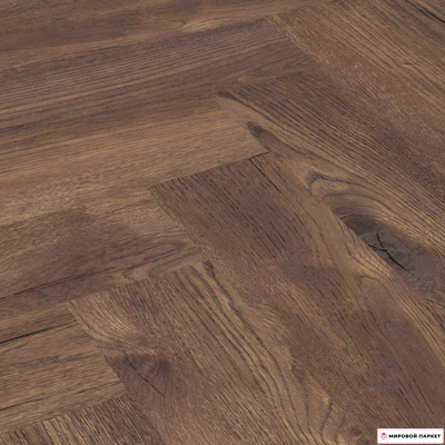 Ламинат Terhurne Herringbone Edition Дуб Кабинный Y08 купить в интернет-магазине mirovoy-parquet.