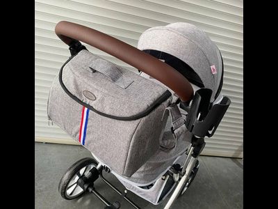 Детская коляска 2 в 1 Darex Серый