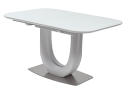 Стол FLORIDA 140 WHITE матовое стекло М-City