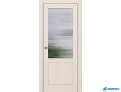 Дверь Оптима Порте царговая экошпон Турин 502.21 стекло Мору купить в Челябинске | КВИРТЕК