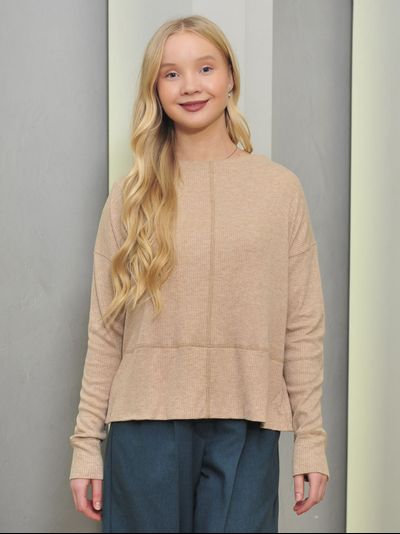 Джемпер 660-0424 бежевый