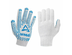 Перчатки рабочие Х/Б 7,5 класс с точечным покрытием из ПВХ ARNEZI R8000174