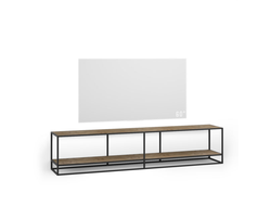 Тумба TV stand 200 lite 2 black темный дуб